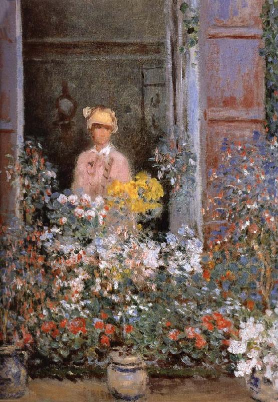 Claude Monet Camille at the Window